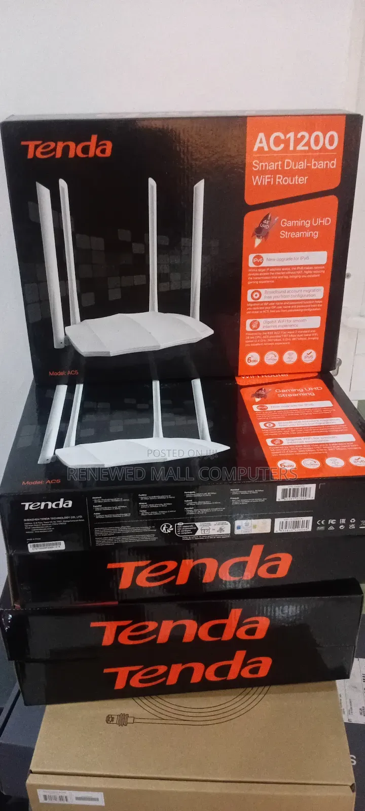 Tenda Ac1200 Smart Dual-Band Wifi Router