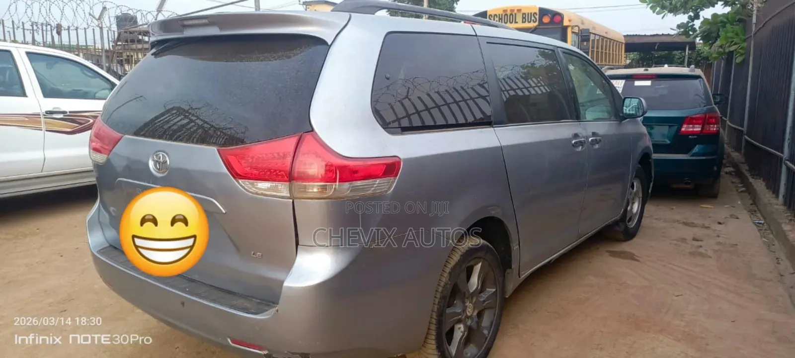Toyota Sienna LE 8 Passenger 2011 Gray