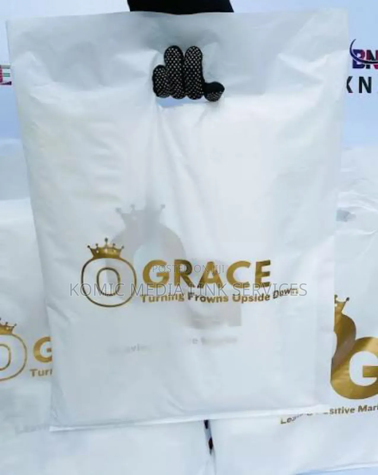 Boutique-Grade Luxury Nylons and Shopping Bag
