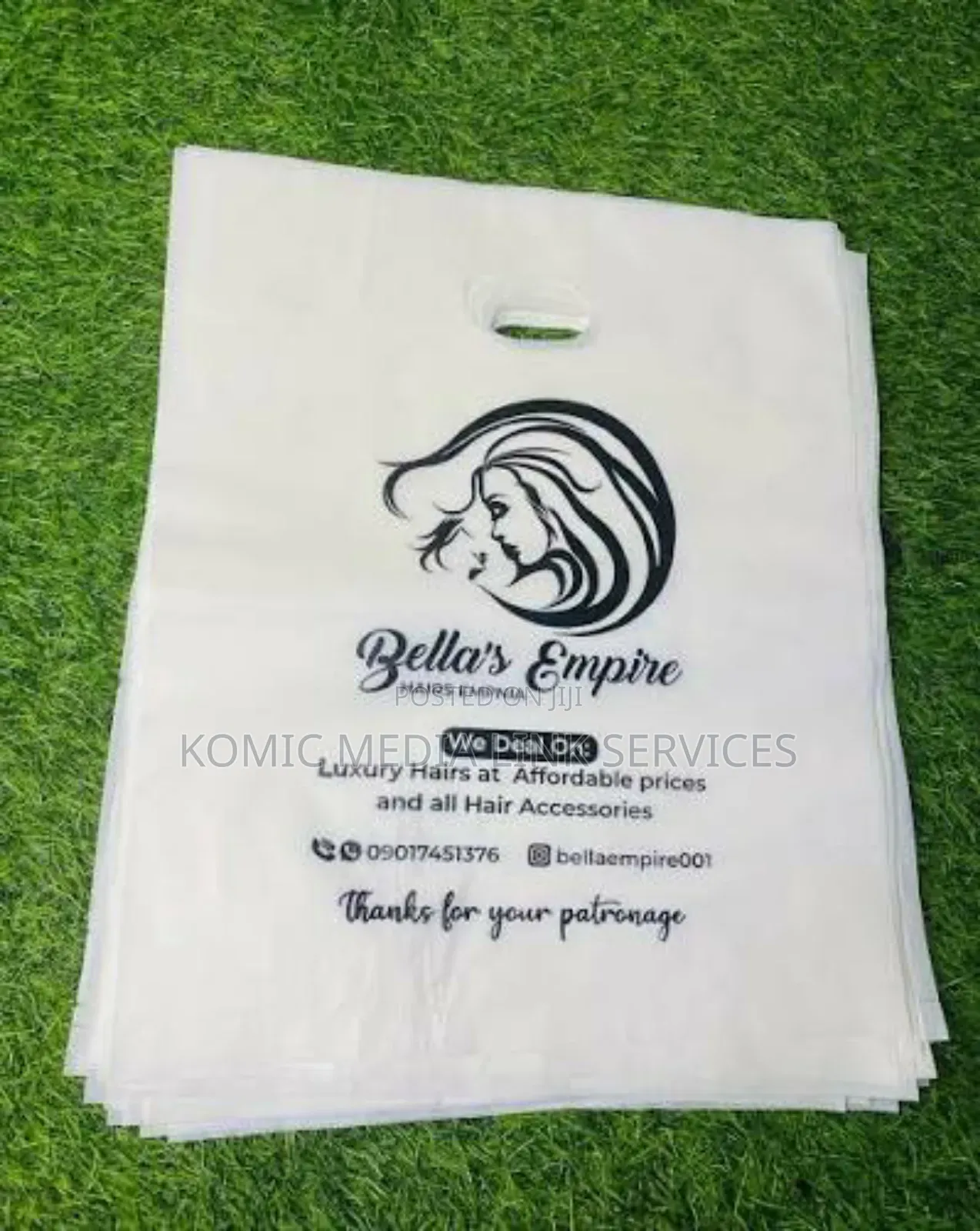 Boutique-Grade Luxury Nylons and Shopping Bag