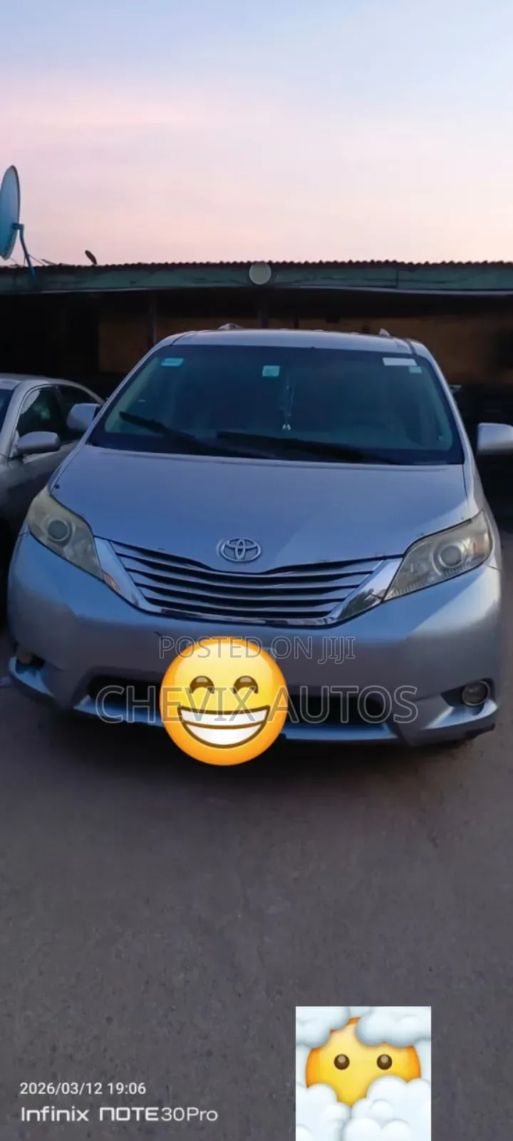 Toyota Sienna LE 8 Passenger 2011 Gray