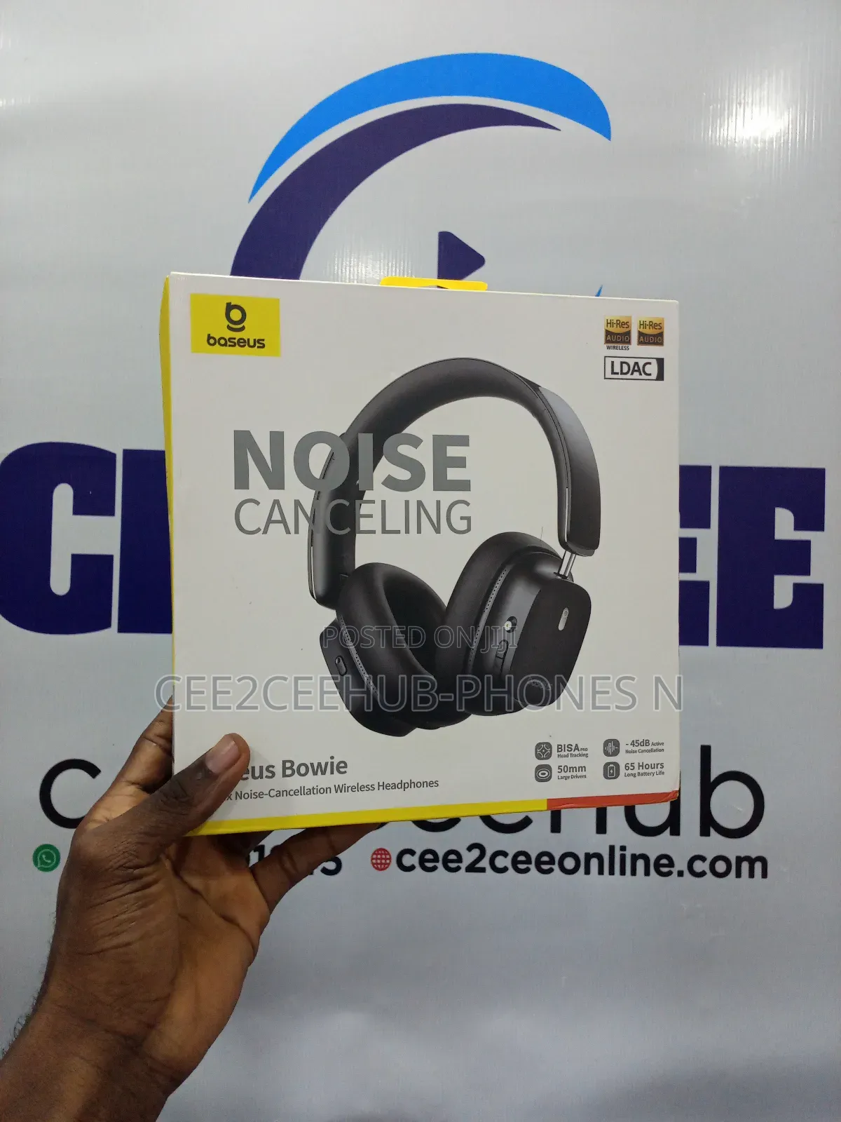 Baseus Bowie 30 Max Noise Cancellation Wireless Headphones