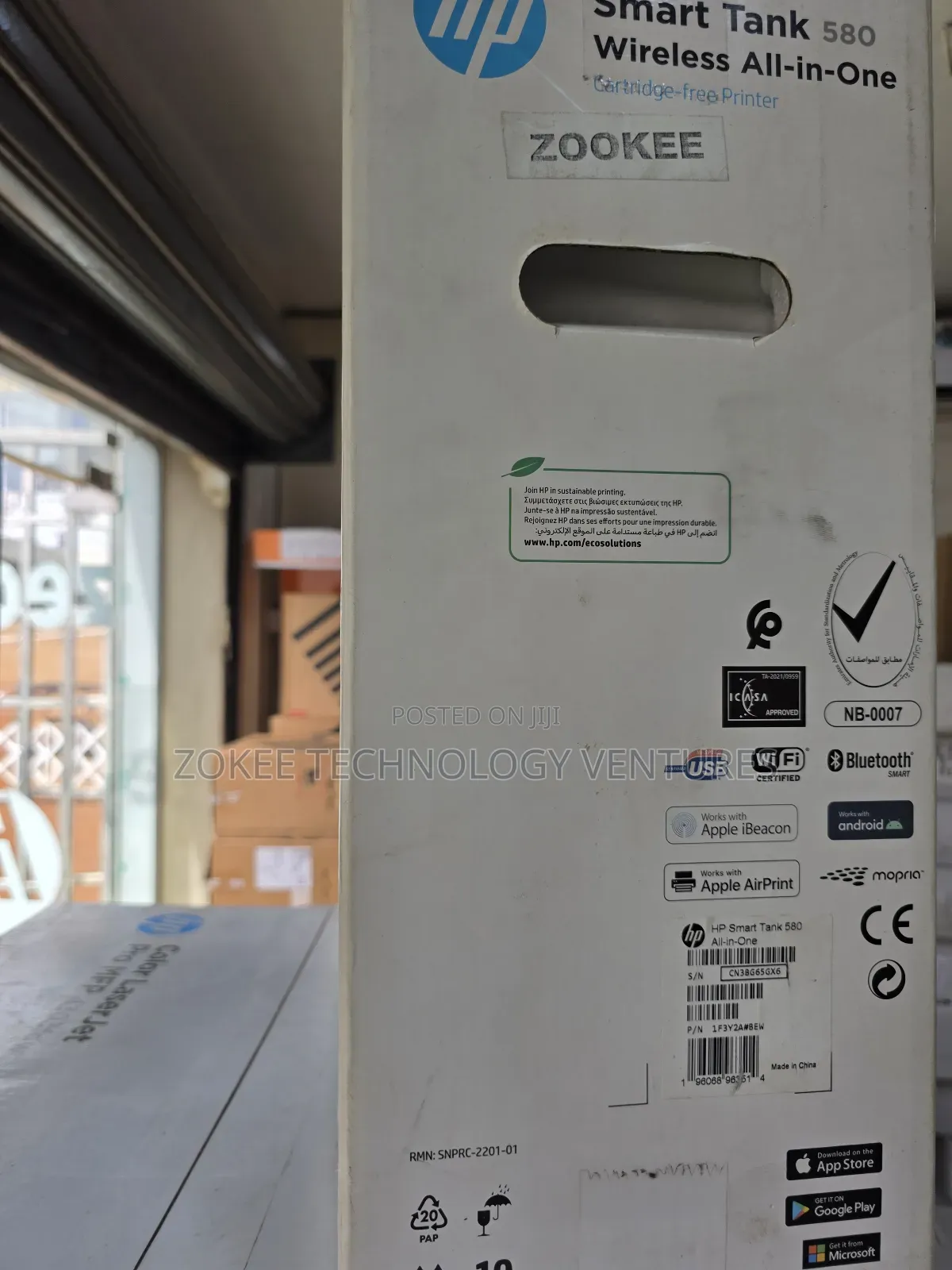 Hp Smart Tank 580