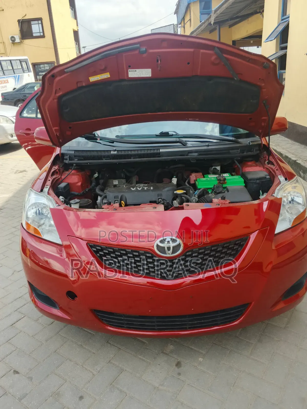 Toyota Yaris 2010 Red