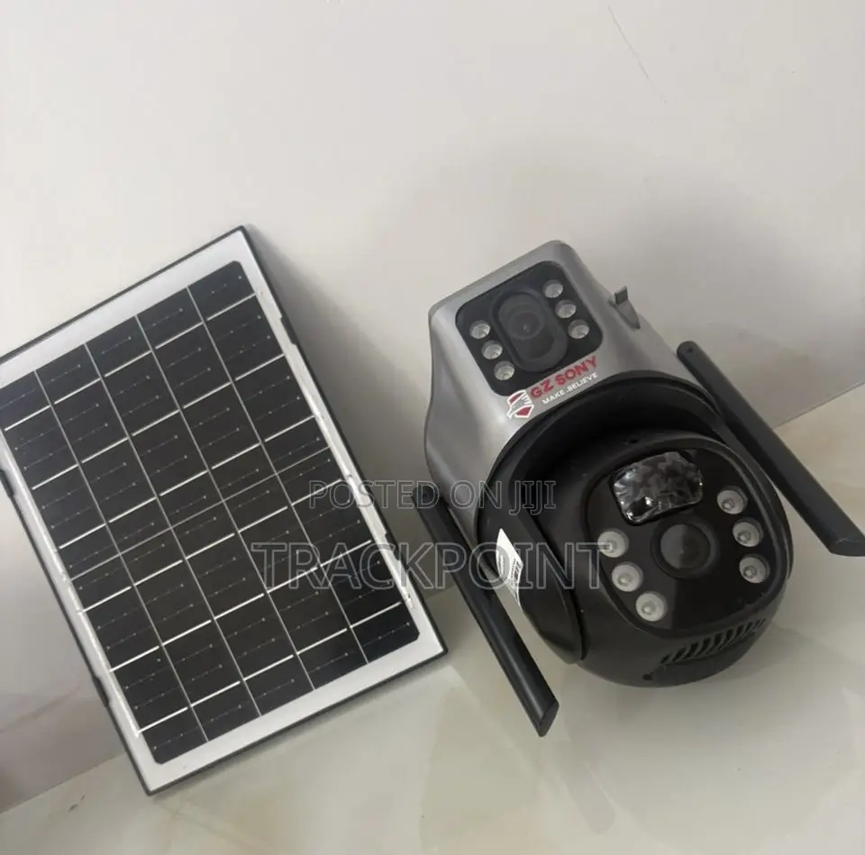 Smart Automatic Motion Tracking Solar-Powered CCTV Camera