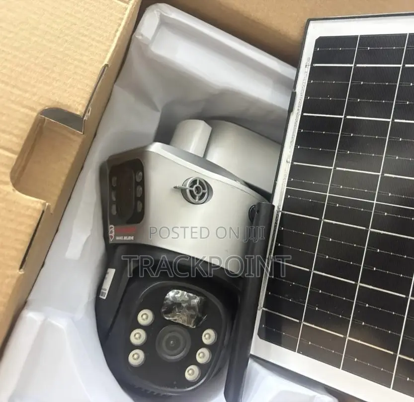4g Simcard Memory Solar Dual Lens CCTV Camera