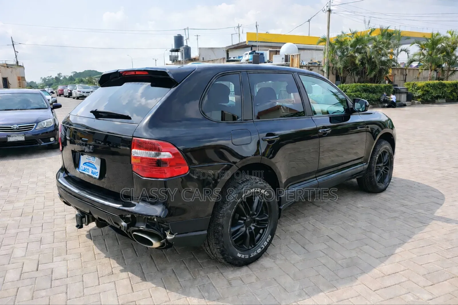 Porsche Cayenne Turbo 2007 Black