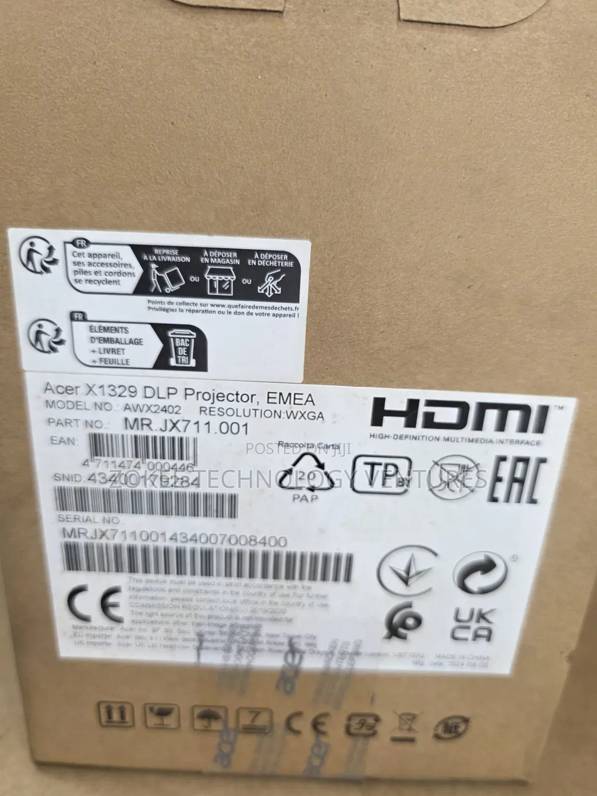 Acer Projector 4.8 Lumus