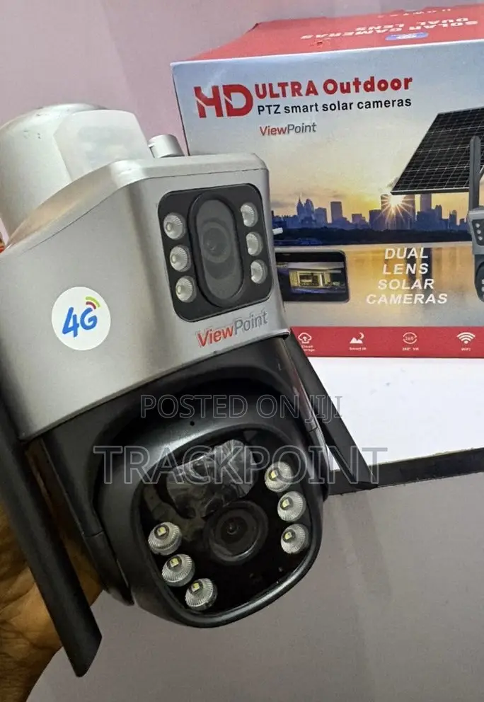 Intelligent Solar Energy Alert PTZ CCTV Camera With Standard