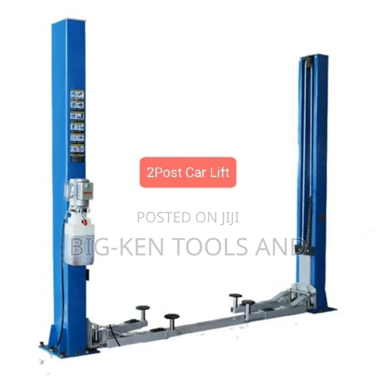 2 Post Carlifts 4000kg