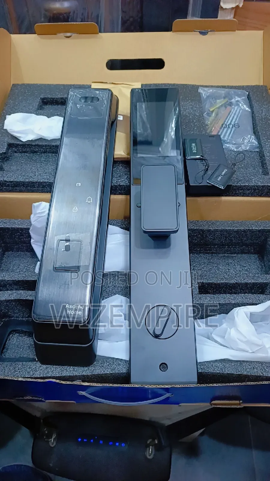 Ascend Home Smart Lock With Fingerprint, Password, Mechanical Keys,