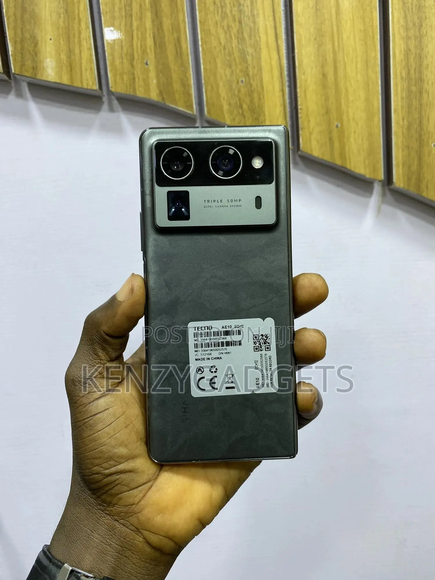 New Tecno Phantom V Fold 2 512 GB Gray