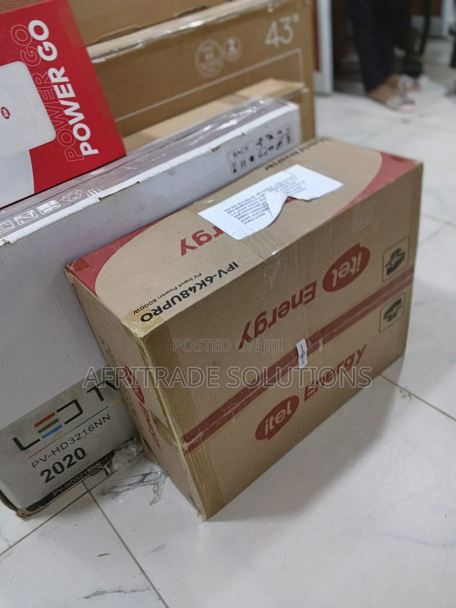 Itel Pv-6k48upro 48v Hybrid Inverter For Solar & Grid Power