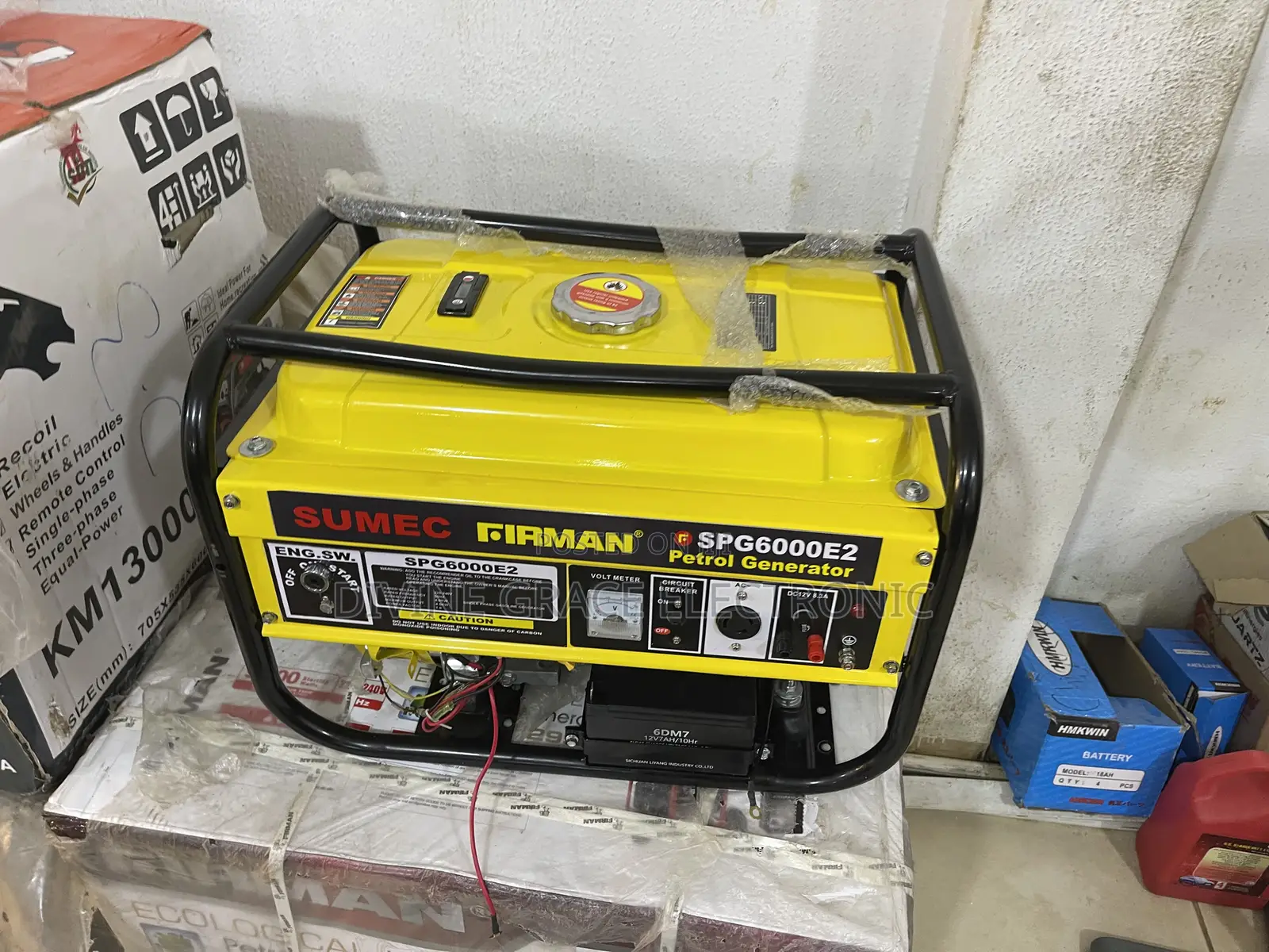 Brand New 4.5kva Petrol Firman Generator 100% Copper Coil