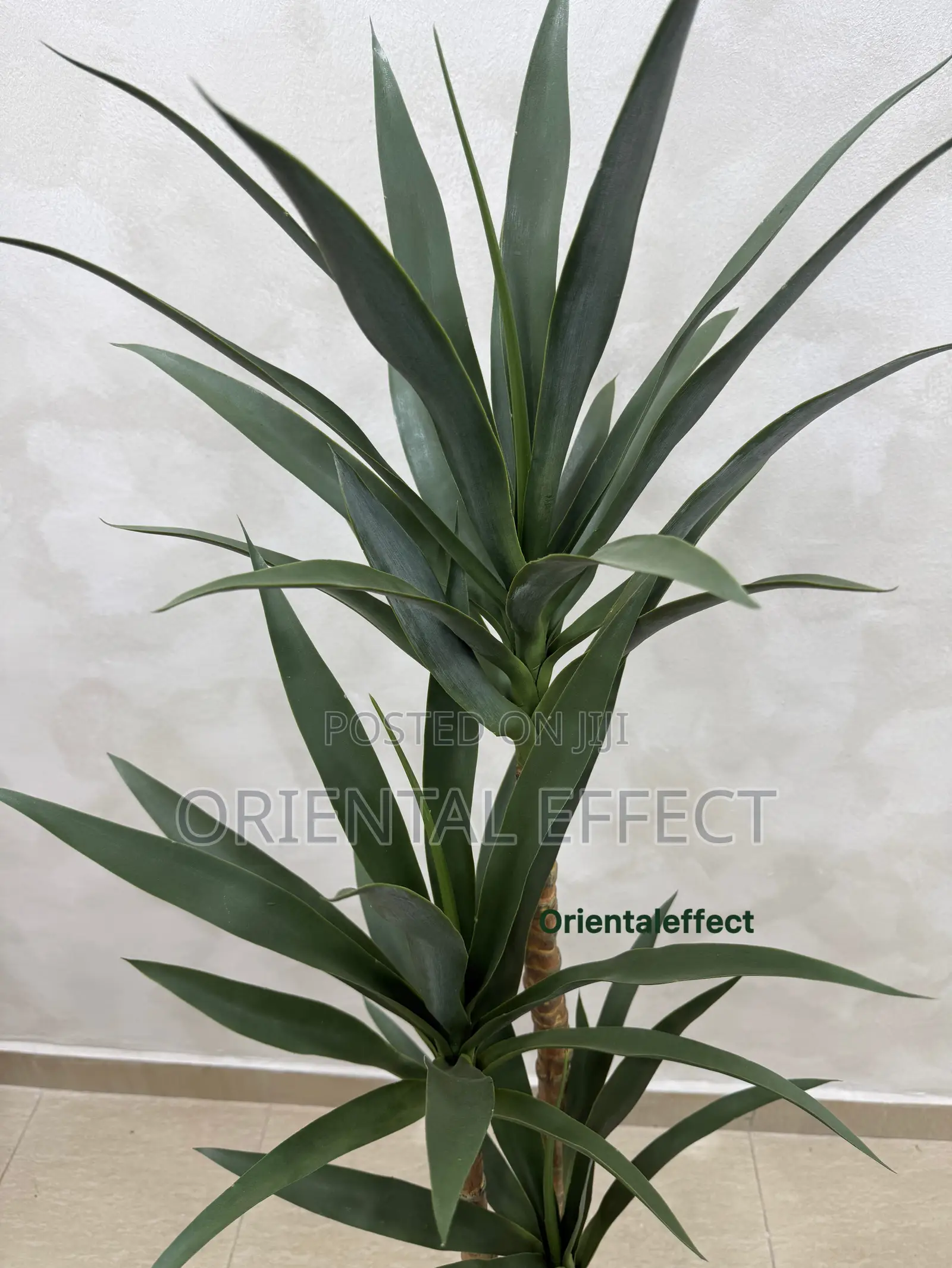 Artificial Slim Yucca Plant (160cm) Modern Indoor Home Office Decor