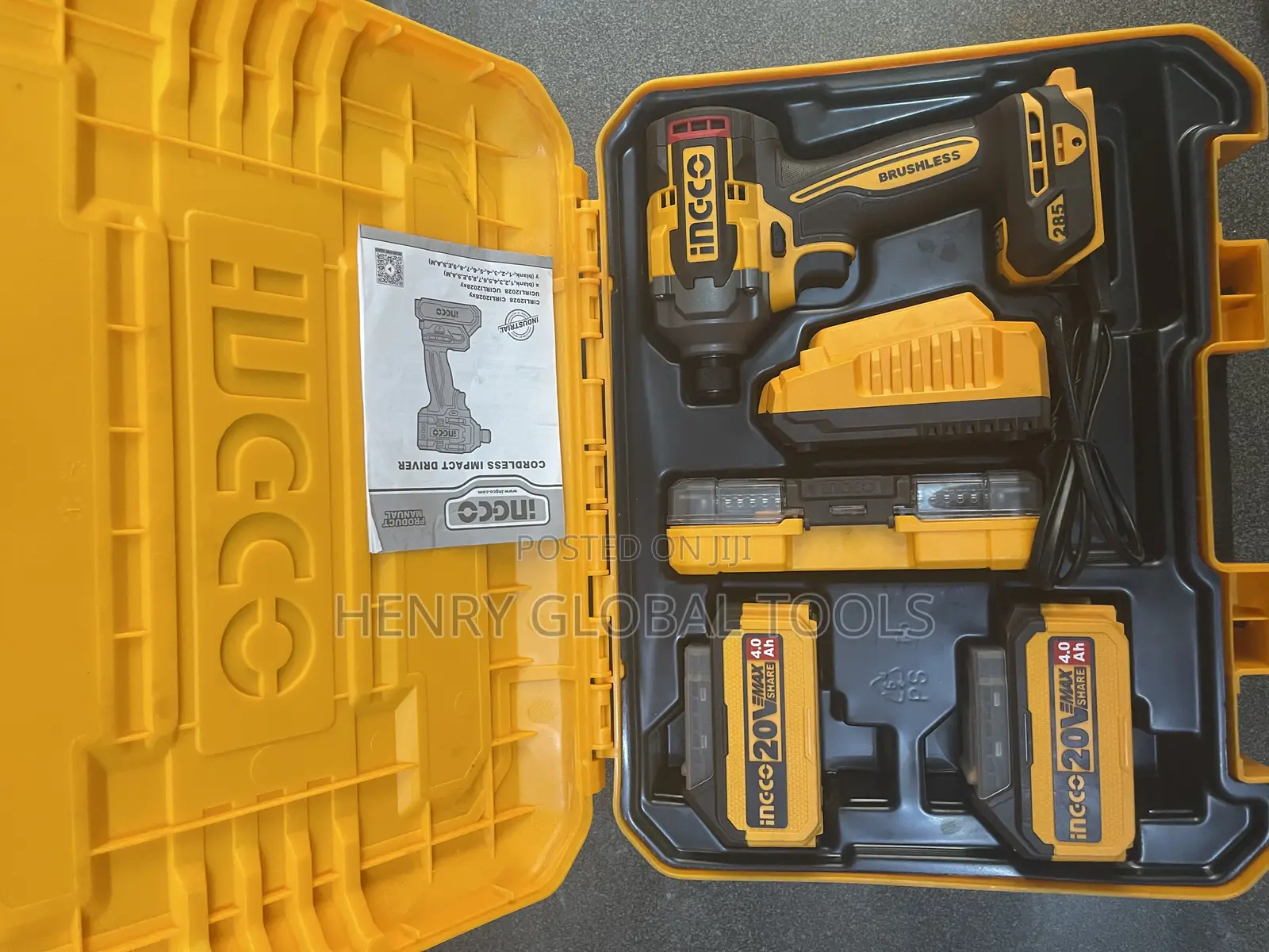 20v 4amps Ingco Impart Driver Machine