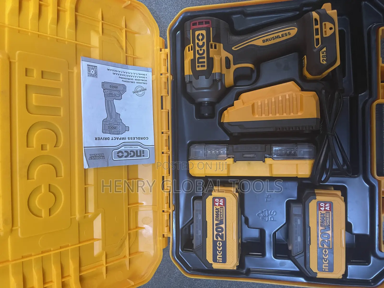 20v 4amps Ingco Impart Driver Machine