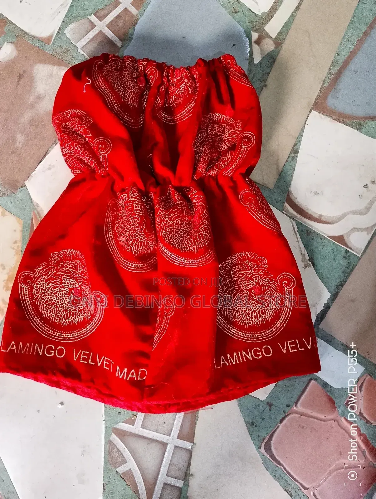 Igbo Isiagu Cultural Day Attire Cloth for Baby Girl