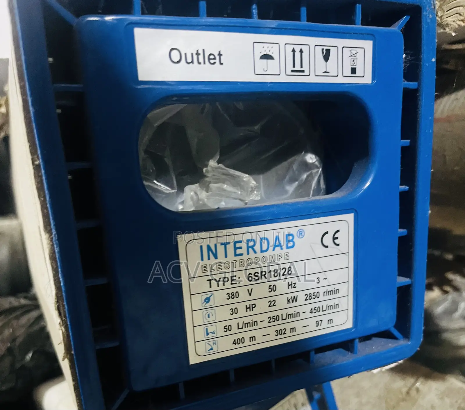 30hp Interdab Submersible Pump