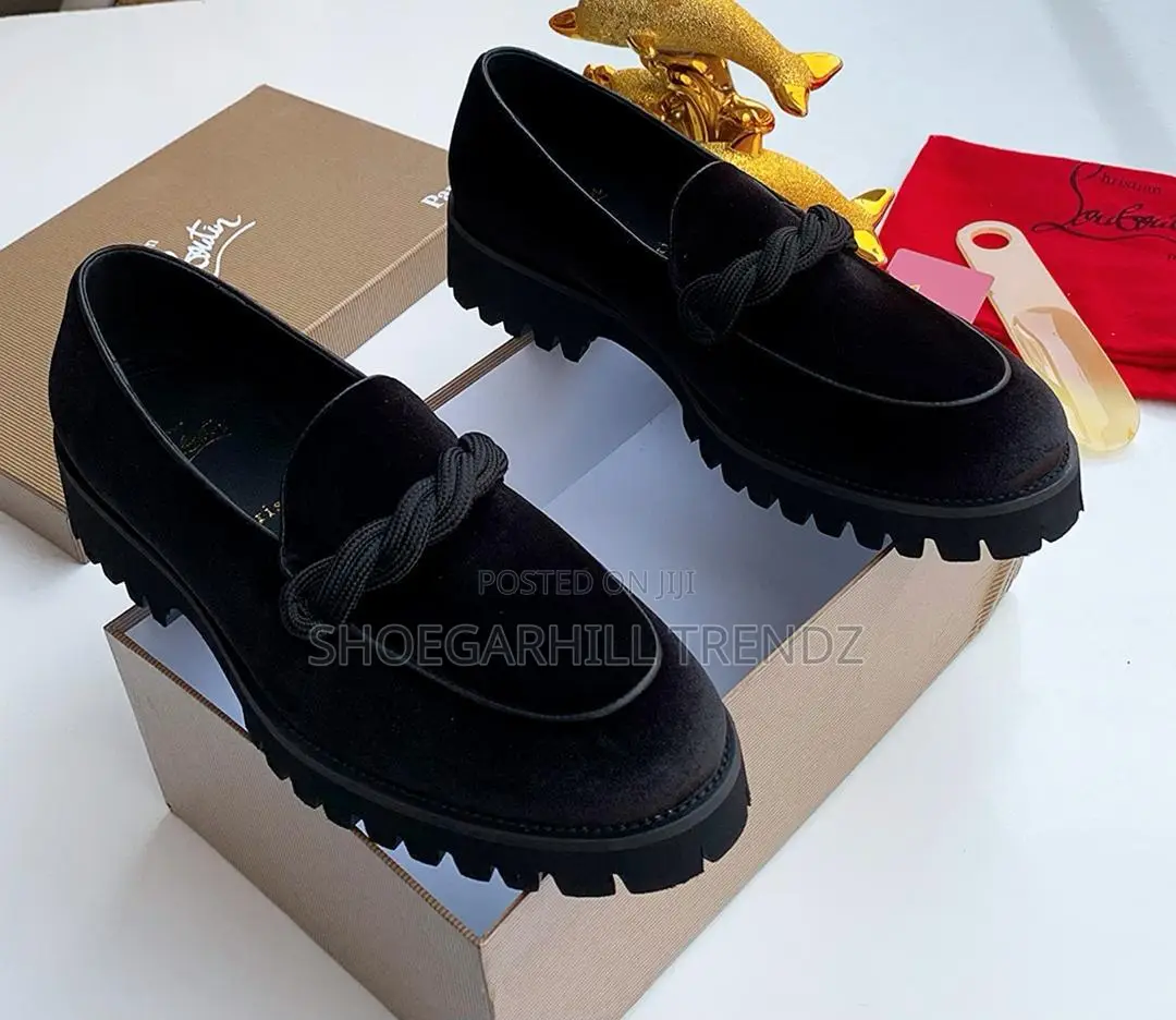 Men's Suede Chunky Soler Loafers