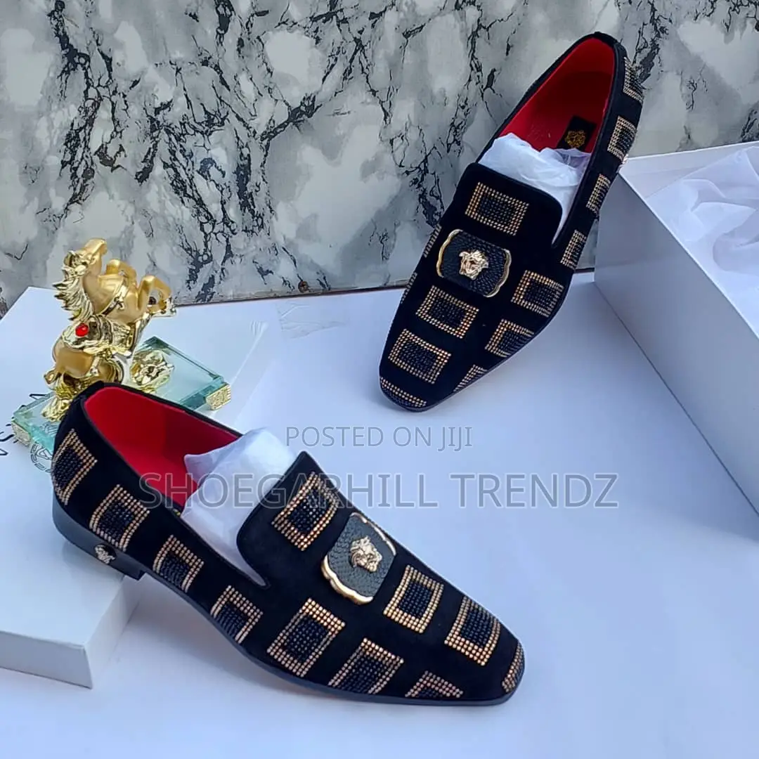 Versace Men's Dazzling Loafers Shoes