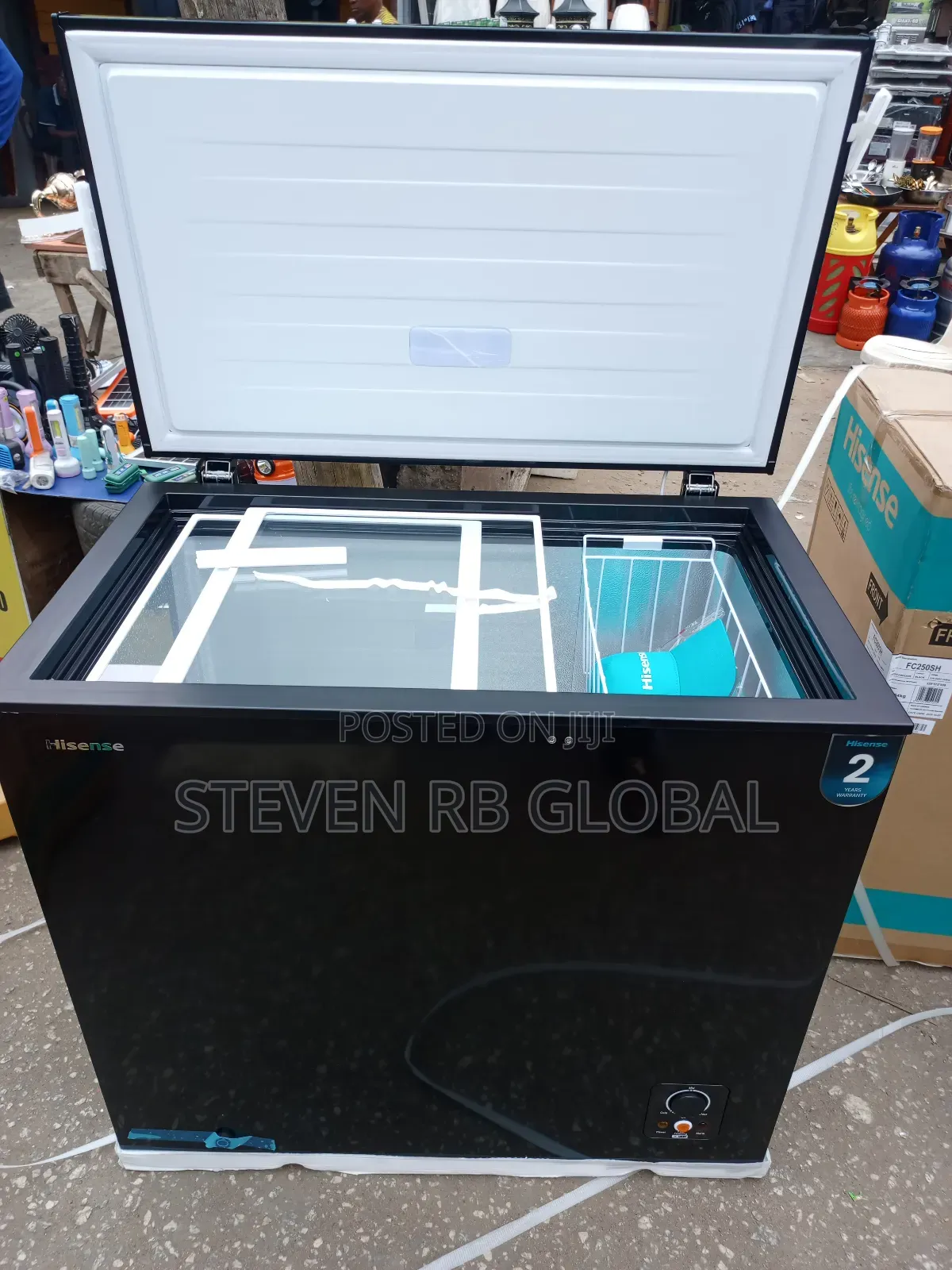Hisense 240l Chest Freezer With Glass Door | Fc320sh
