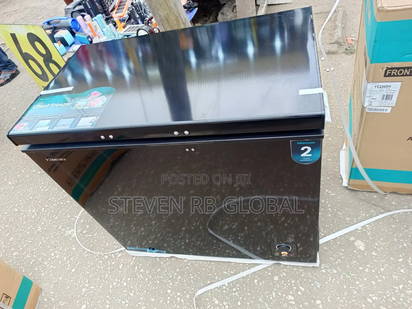 Hisense 240l Chest Freezer With Glass Door | Fc320sh