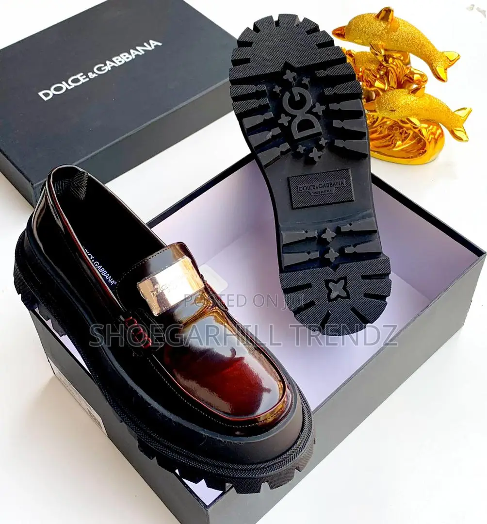 Men Shoe Quality Dg Chunky Loafers
