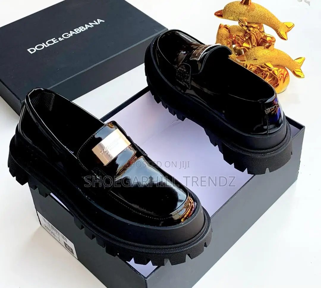 Men Shoe Quality Dg Chunky Loafers