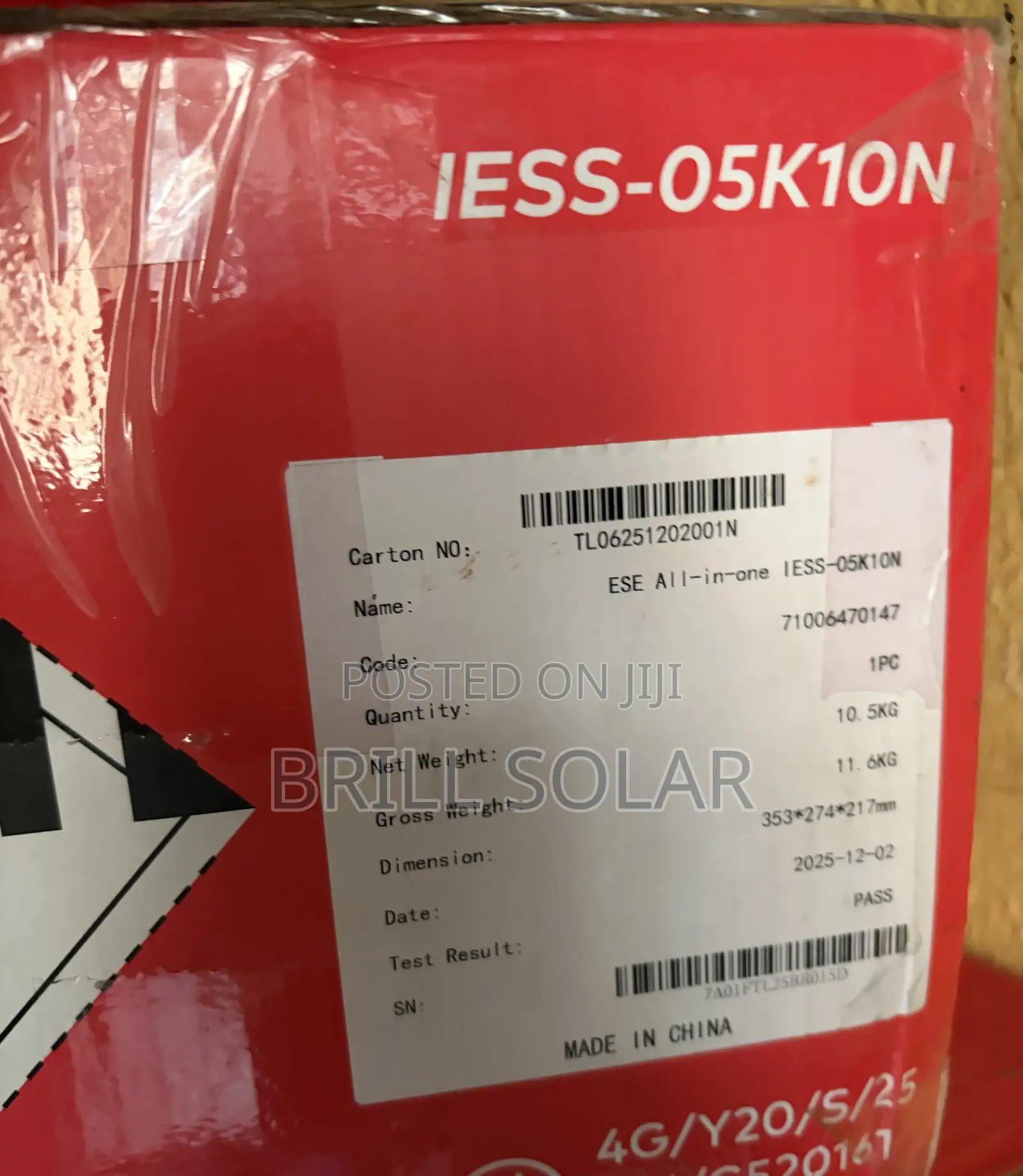 1kwh Itel All-in-One Power Tank (05k1on)