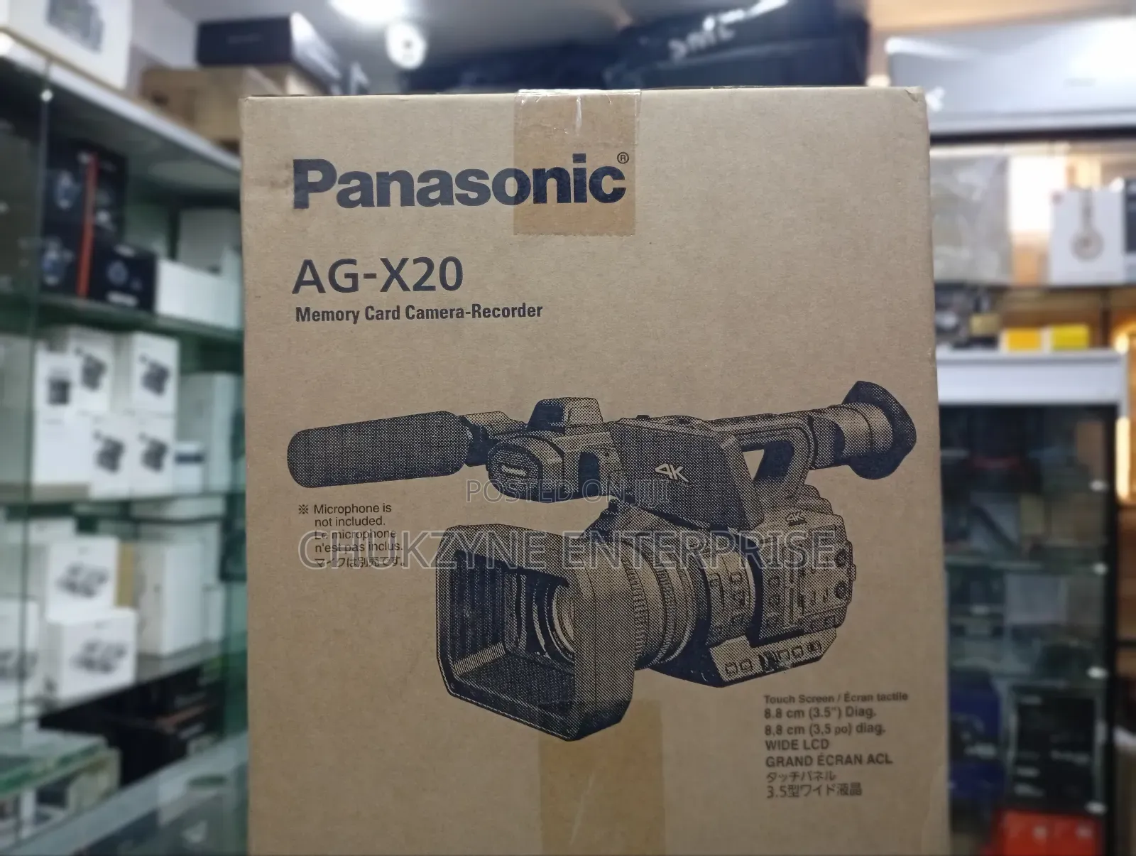 Panasonic Ag-x20 Video Camera