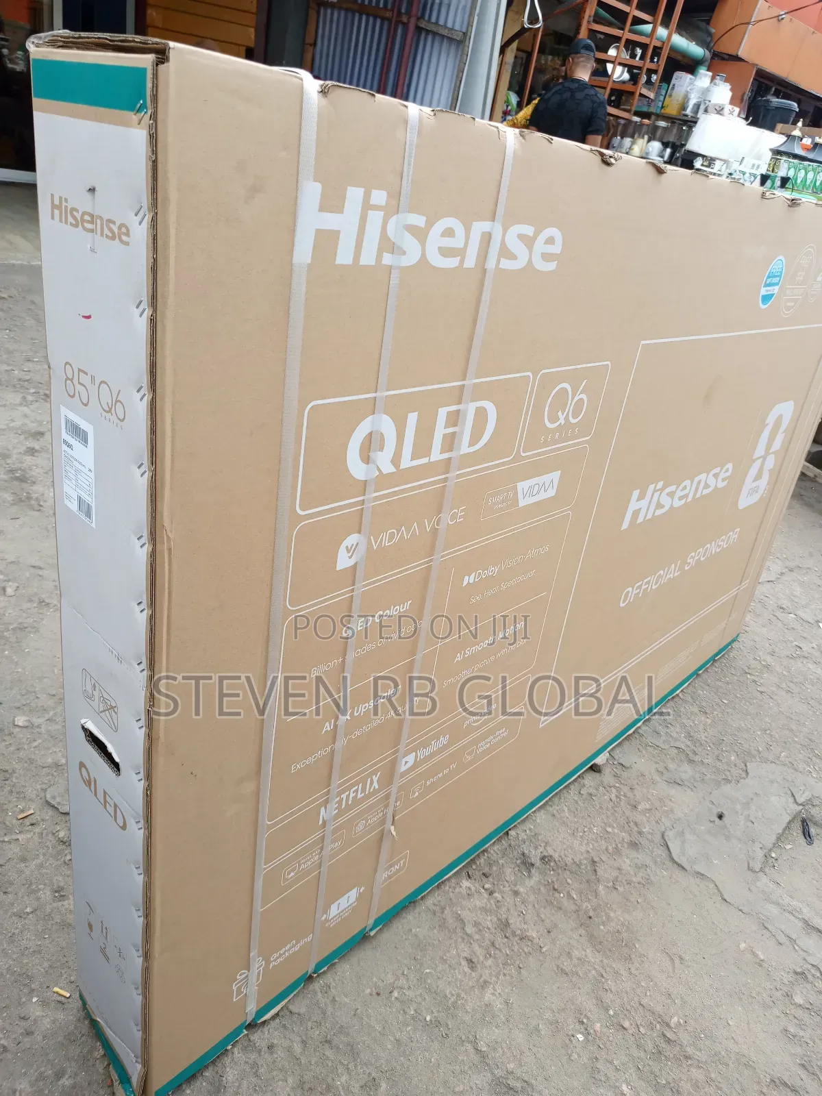 Hisense 85” Qled Smart Tv – Model 85q6q
