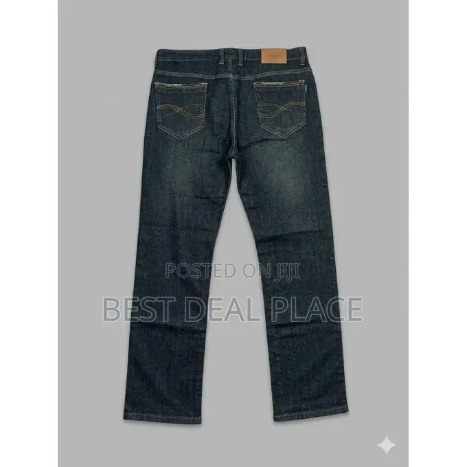 Armani Exchange Denim Couture Regular Fit Jeans -Blue Wash, Size 38l