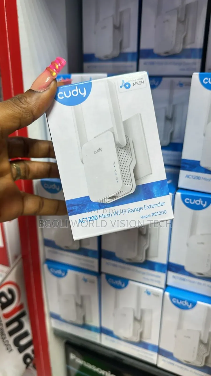 Cudy Re1200 Ac1200 Mesh Wi-fi Range Extender