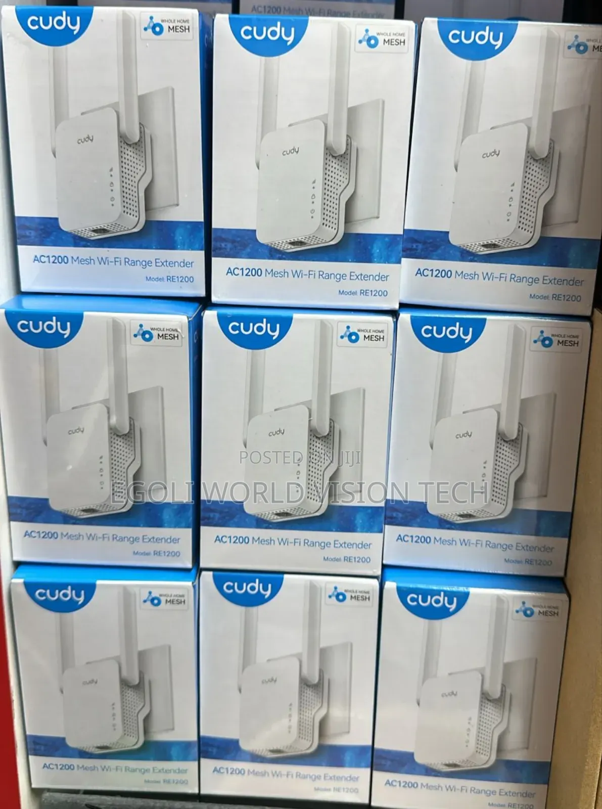Cudy Re1200 Ac1200 Mesh Wi-fi Range Extender