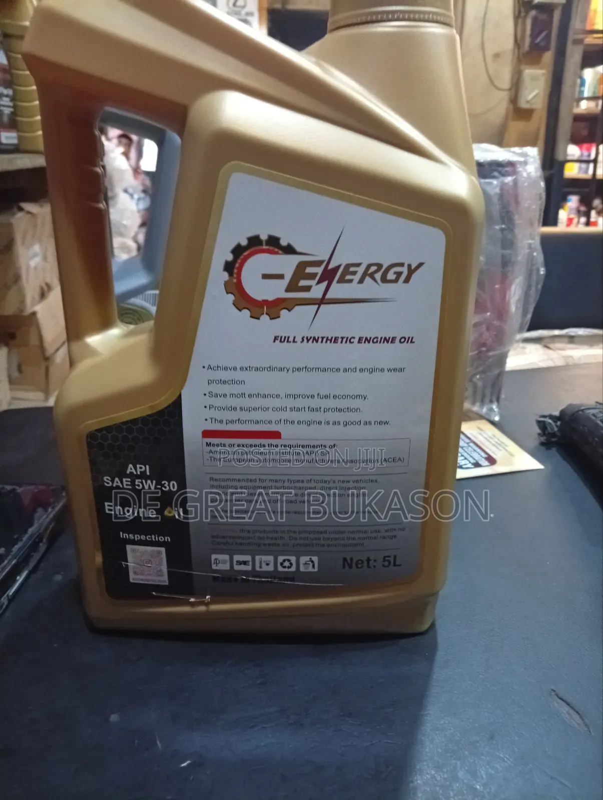 Energy Engine Oil 5w30 Synthetic