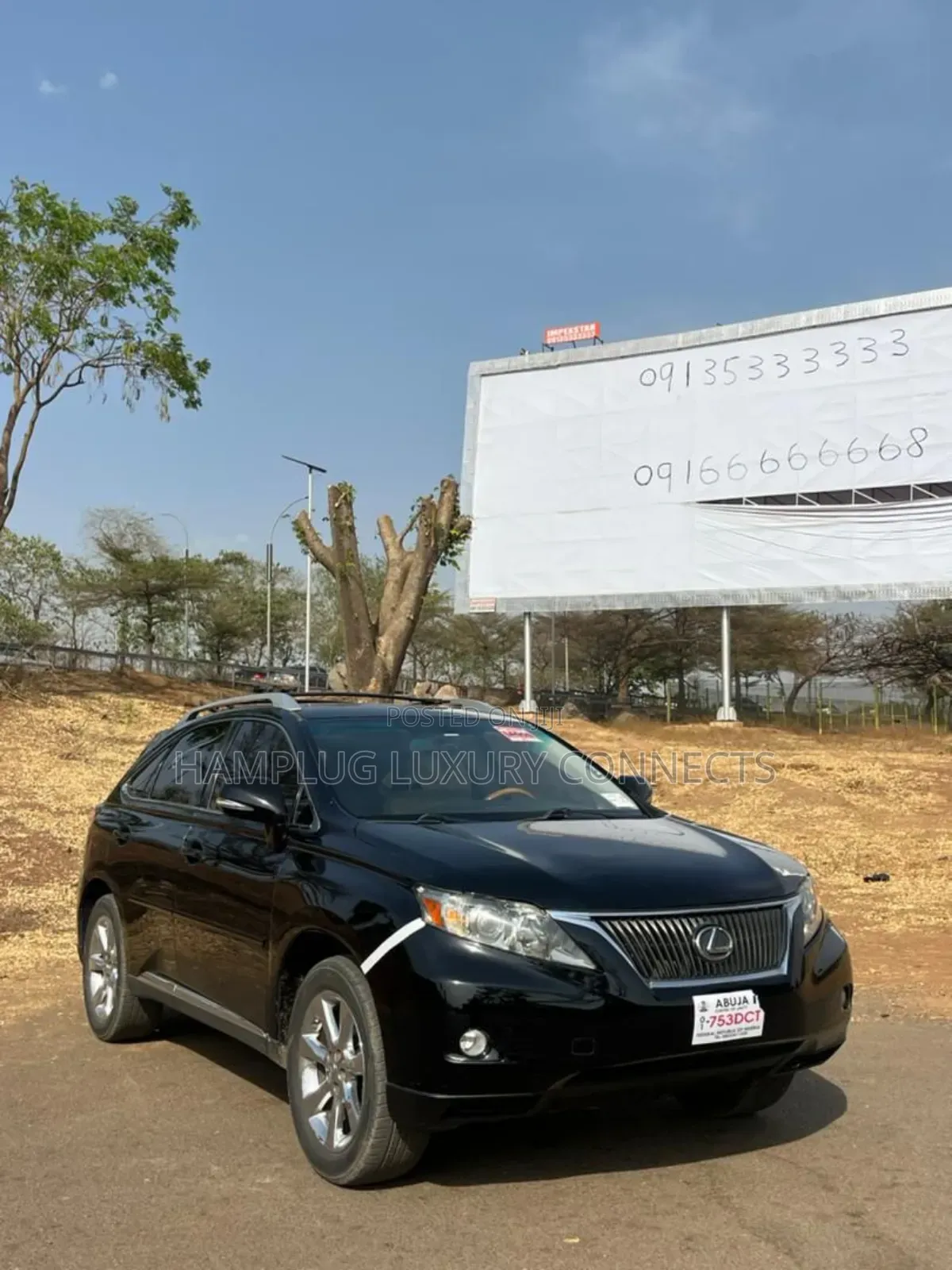 Lexus RX 350 2011 Black