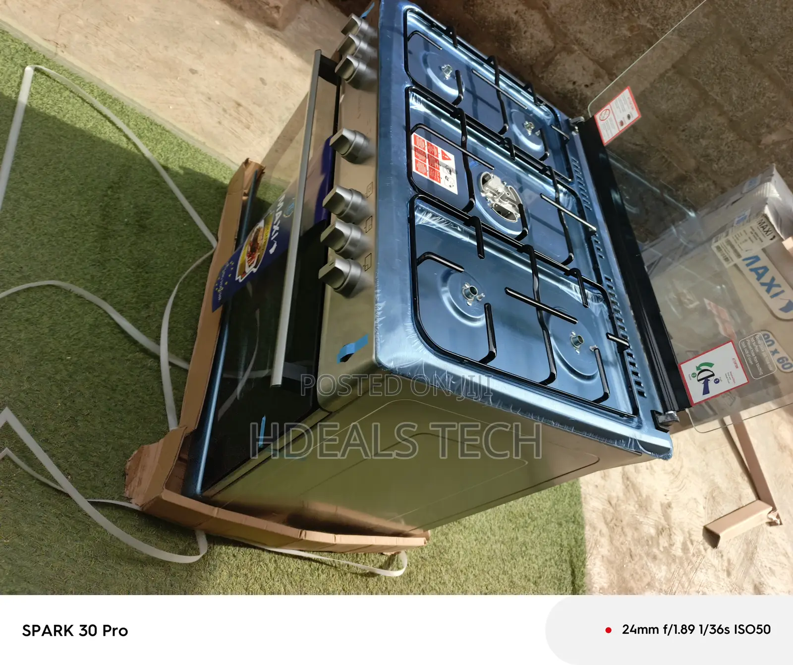 Maxi 90x60 Gas Cooker – Perfect for Cooking Multiple Dishes