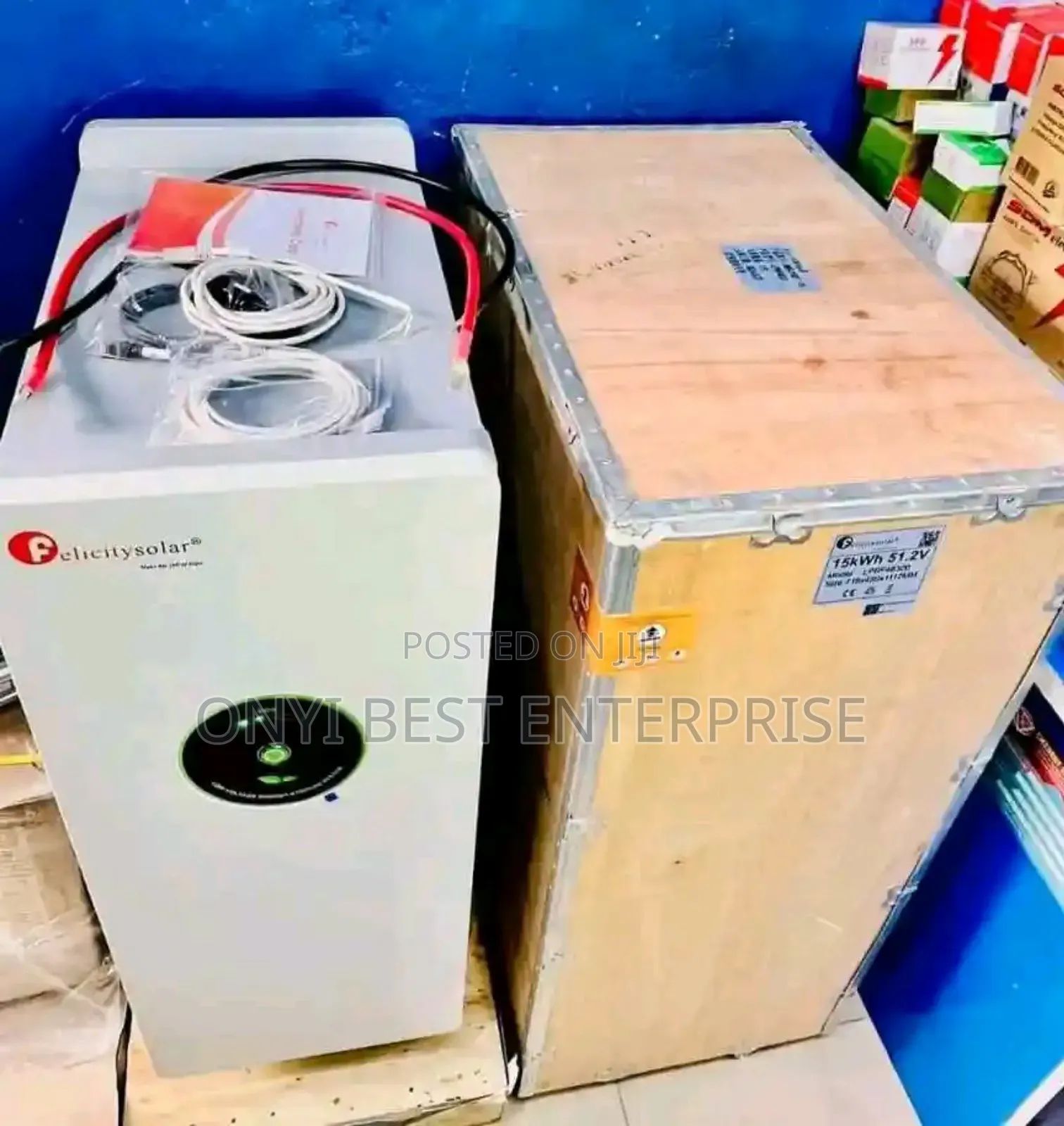 Felicity Lithium Ion Phosphate Battery 15kwh 51.2v Available