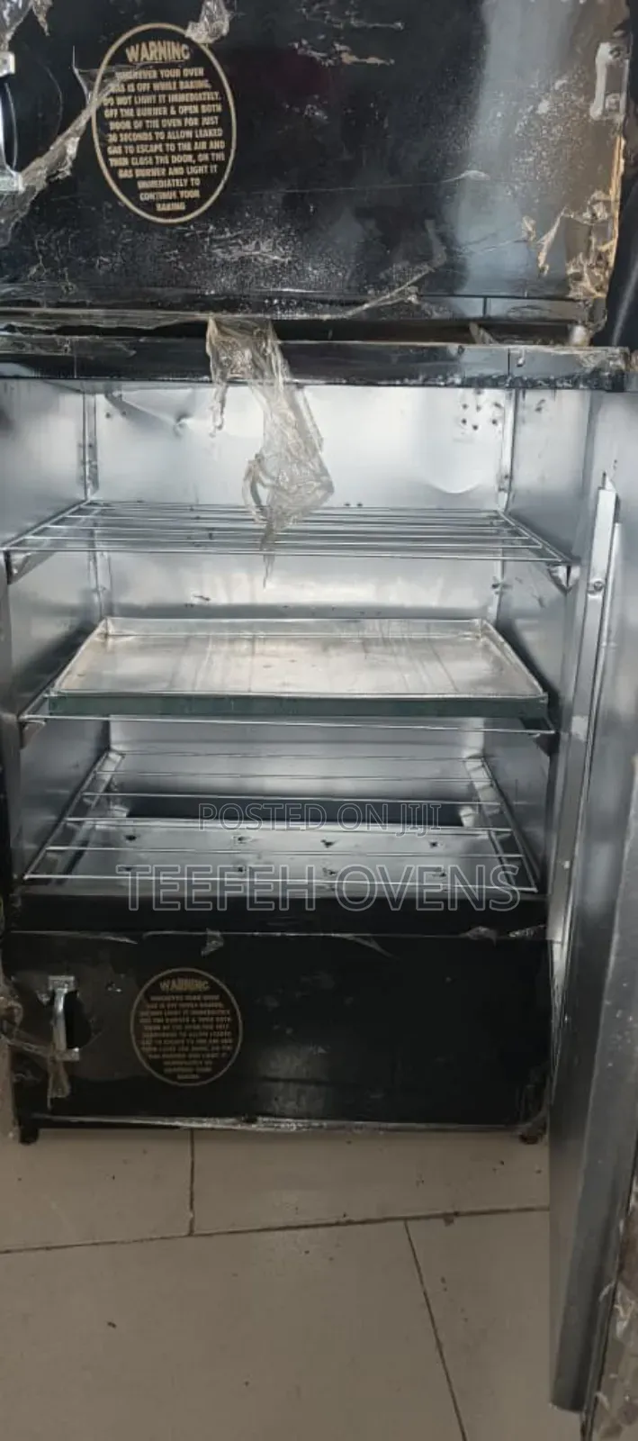 3 Steps Fabricated Double Padded Oven