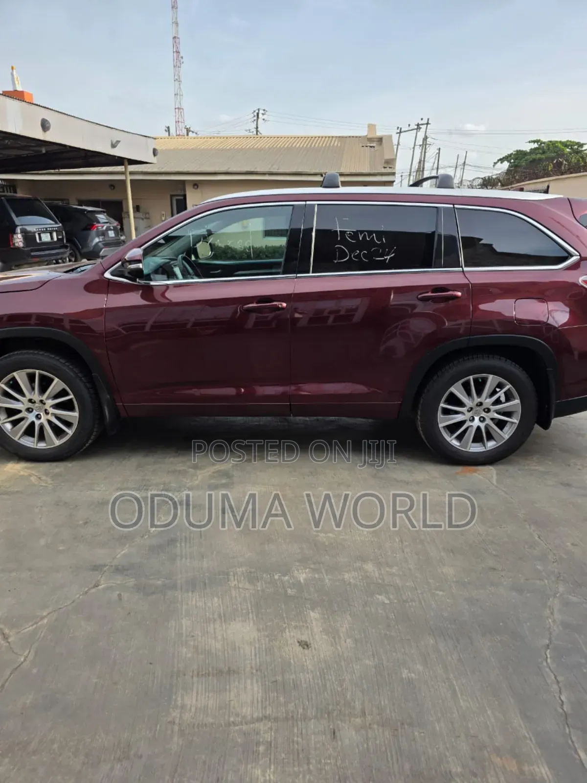 Toyota Highlander XLE 4dr SUV AWD (3.5L 6cyl 6A) 2015 Burgundy