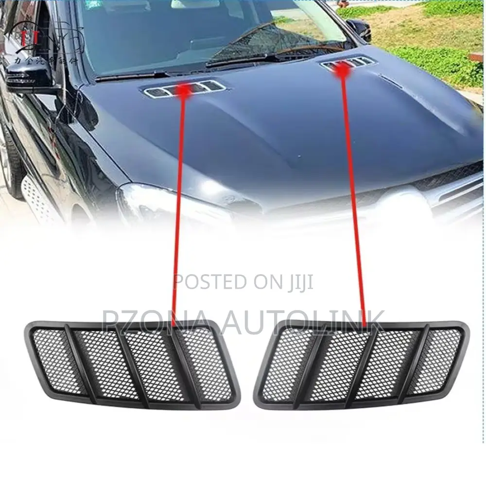 Hood Air Vent Bonnet Grille Fit for Mercedes W166 Gls450 Ml350 Ml400