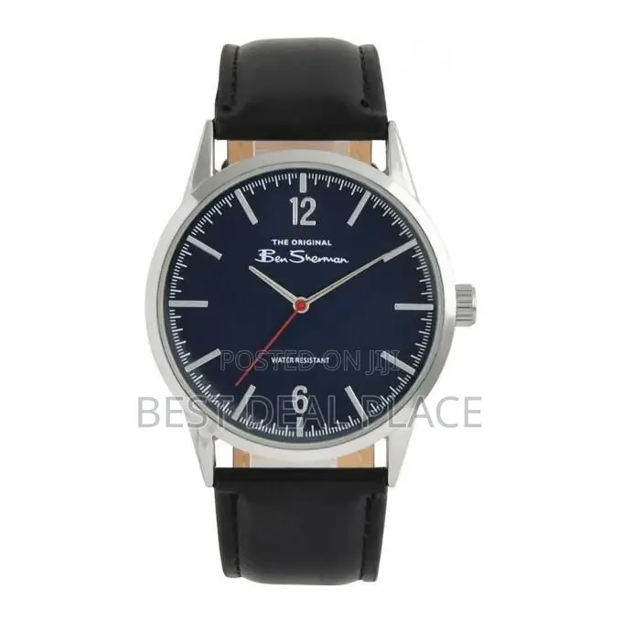 Ben Sherman Mens Classic Analog Watch +Leather Wallet Gift Set From Uk