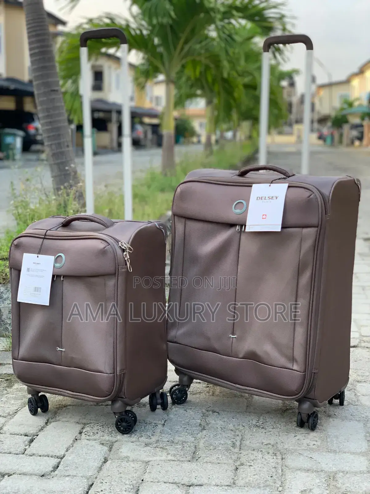 Delsey Helium Luxury Travel Luggage 3in1 Set