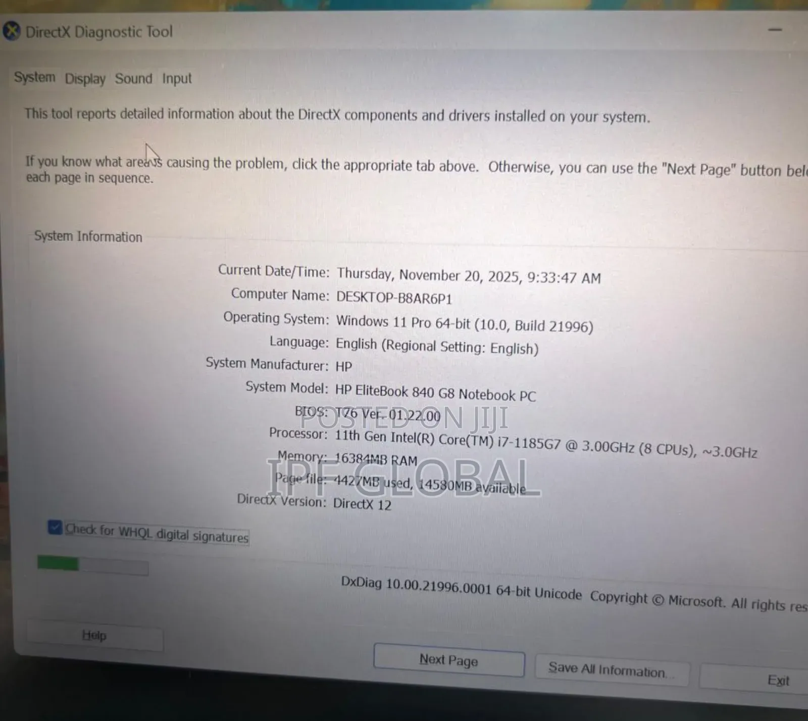 Laptop HP EliteBook 840 G8 16GB Intel Core i7 SSD 512GB