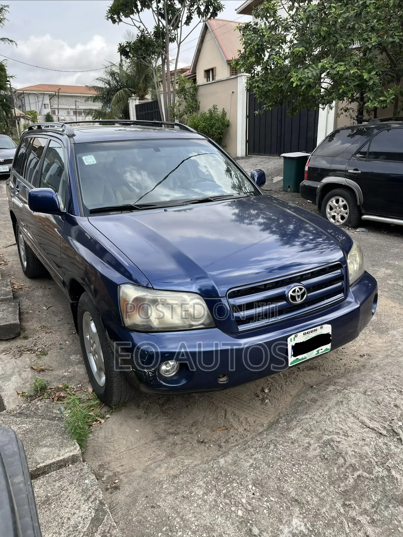 Toyota Highlander Limited V6 2007 Blue
