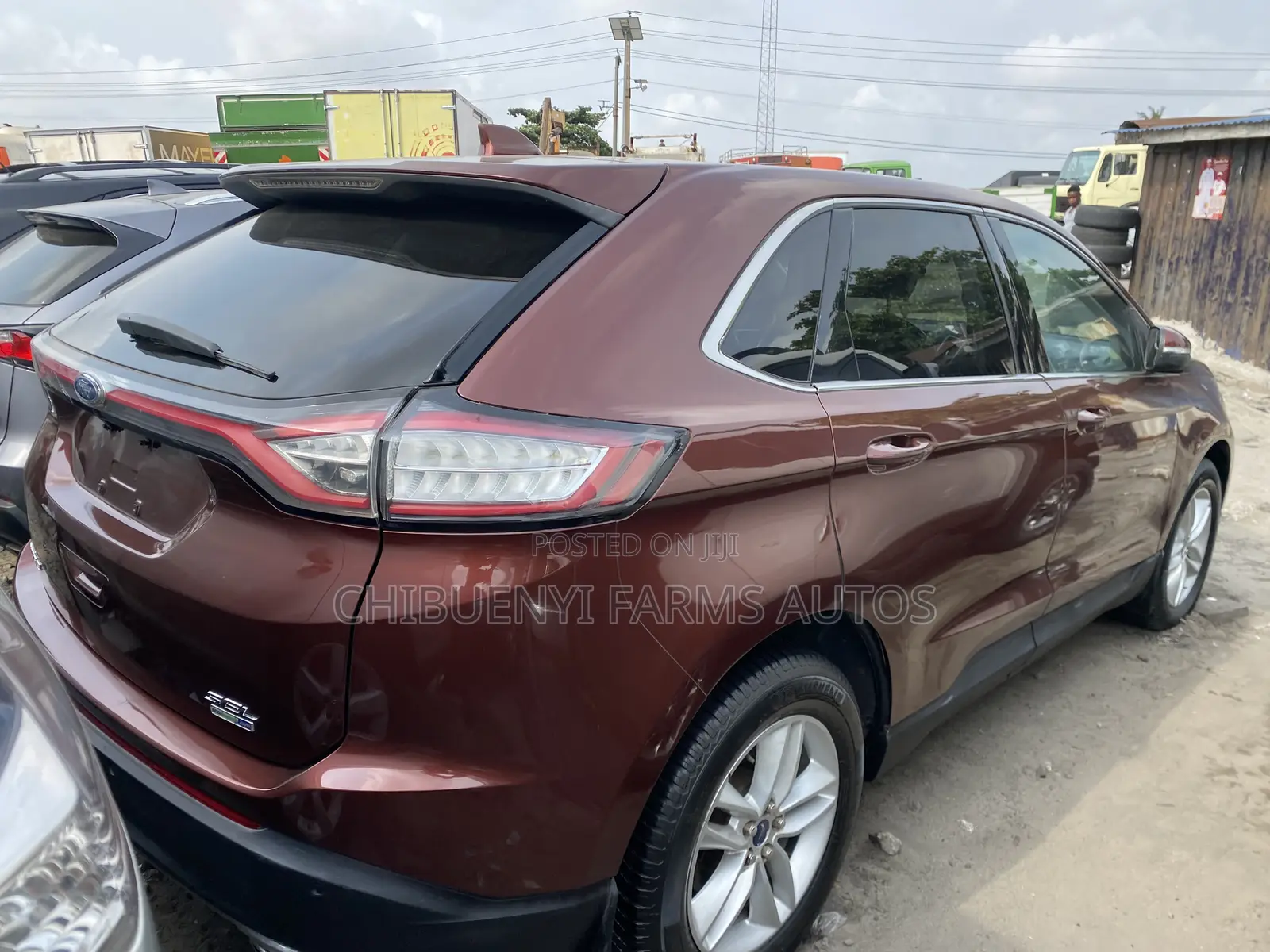 Ford Edge SEL 4dr FWD (2.0L 4cyl 6A) 2016 Brown