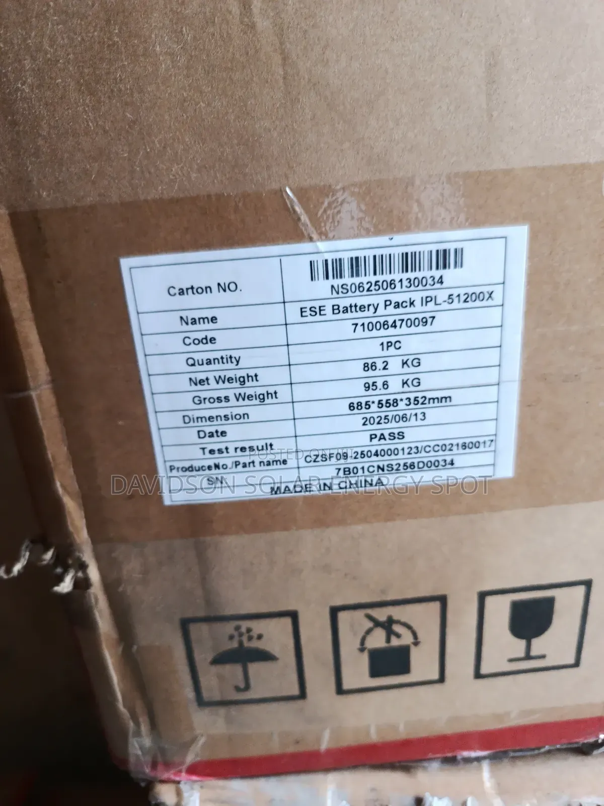 10kwh Itel Lithium Ion Battery