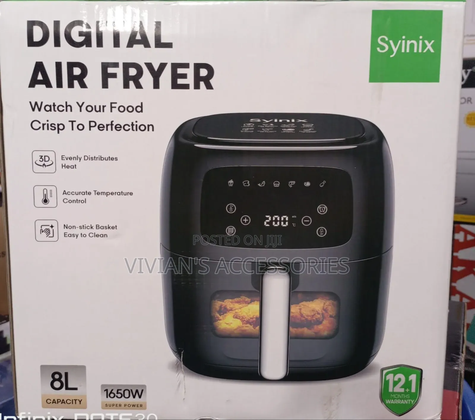 Syinix Air Fryer 8l