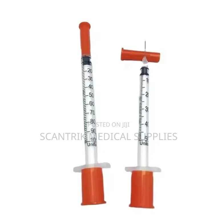 Disposable Insulin Syringe With Fine Needle